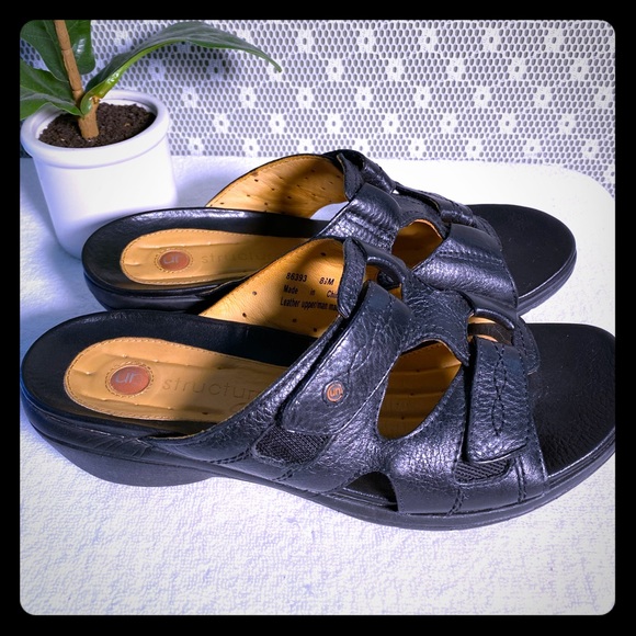 Clarks structured womens sandals Clearance